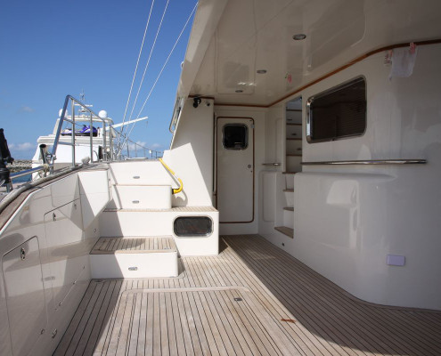 BC60-Sailing-Catamaran-spacious-side-deck-BC60